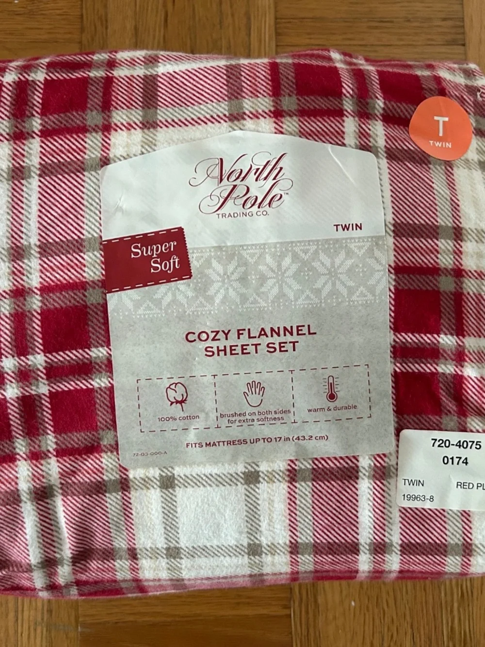 Twin Cozy Flannel Sheet Set